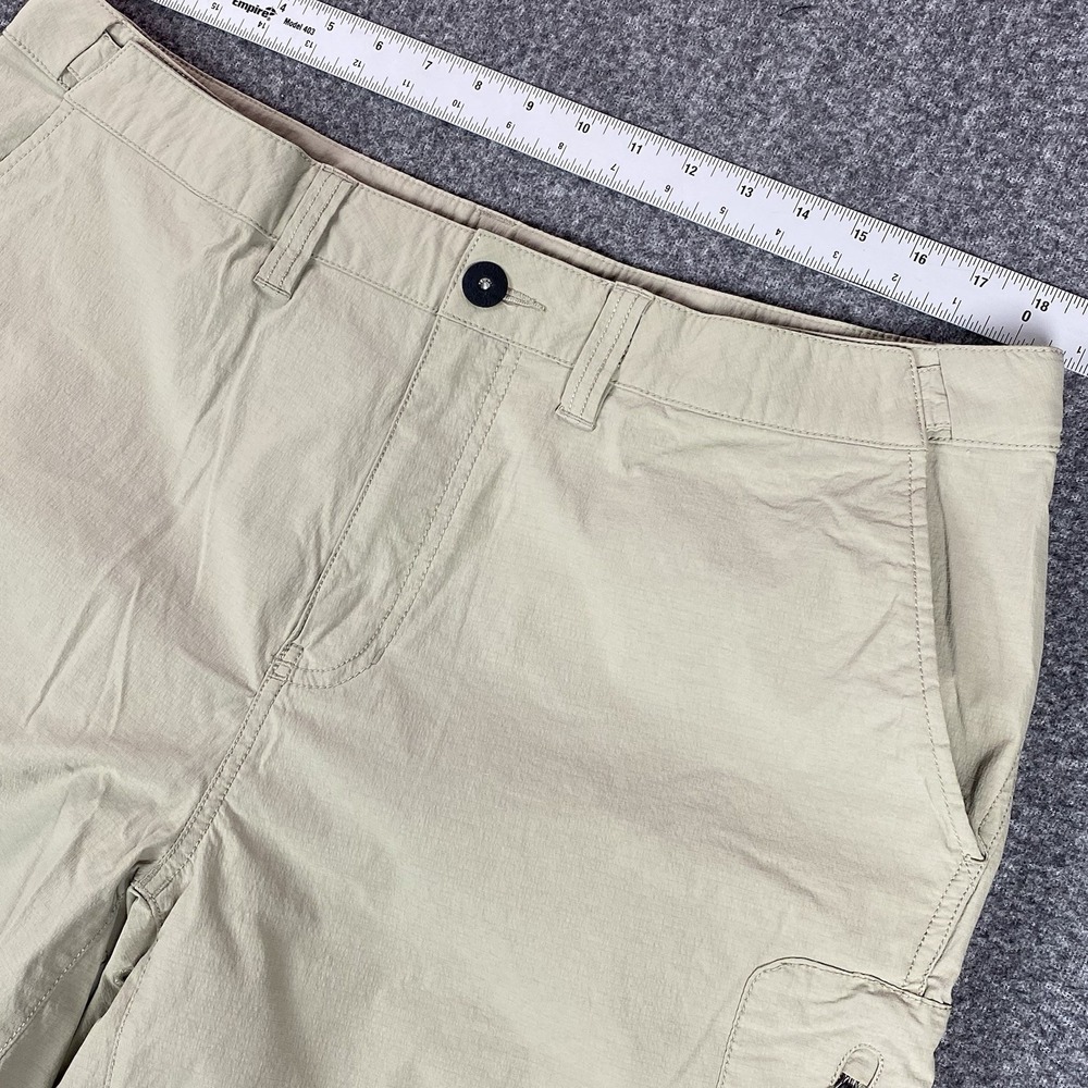 Gramicci Live Free Shorts Mens 38 Beige Nylon Hiking Gorpcore Outdoor Utility - Picture 11 of 16